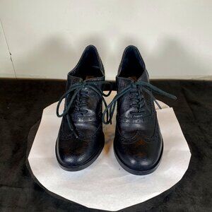 Women's Steve Madden Women's 6.5, Black Granny, Lace up Boots, Boho Style